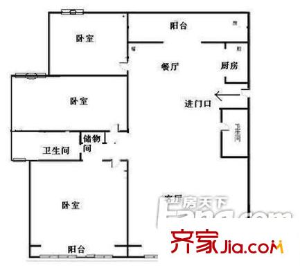 海河路6號 戶型圖