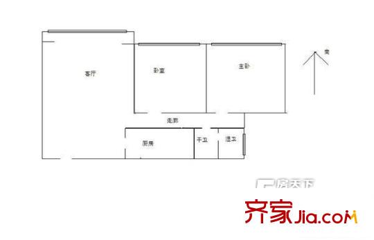 哈爾濱 環(huán)盛嘉園 戶型圖