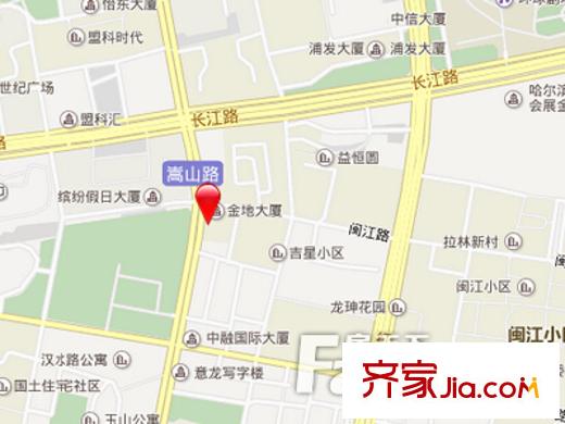 金地大廈交通圖 