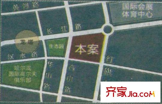 金地大廈交通圖