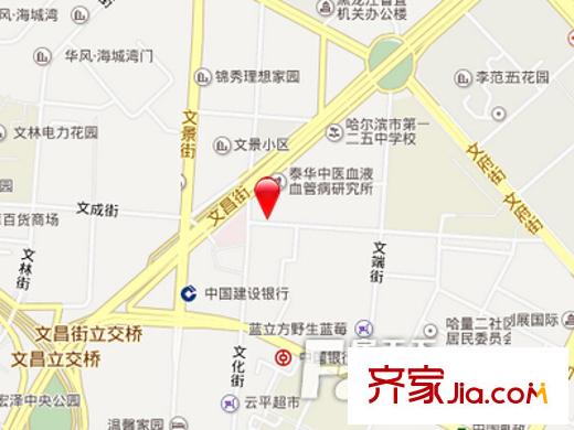 花蘭社區(qū)交通圖 