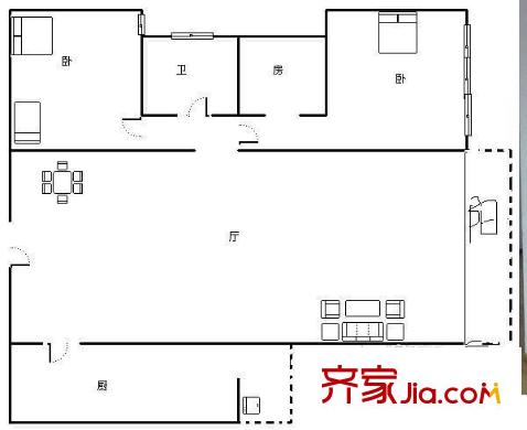 花蘭社區(qū) 戶型圖