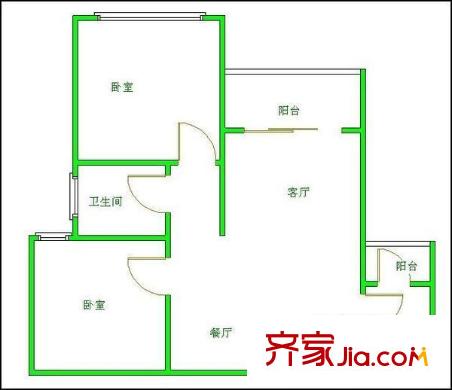 花蘭社區(qū) 戶型圖