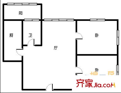 哈達新區(qū) 戶型圖