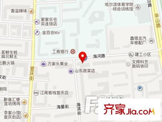 海河路6號交通圖