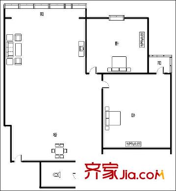 哈爾濱 環(huán)盛嘉園 戶型圖