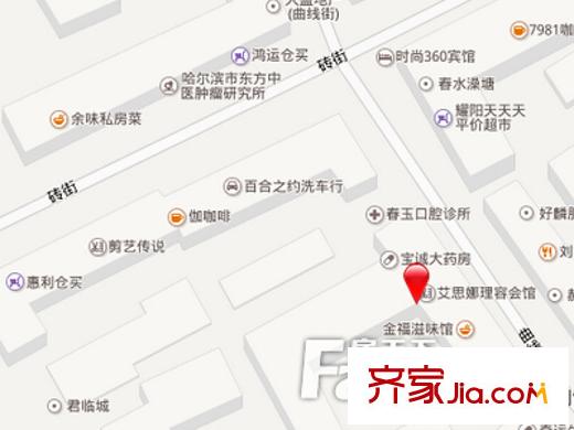 宏橋居交通圖 