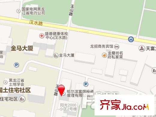 恒佳名苑交通圖 