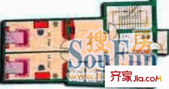 漢水路商住樓戶型圖3室2廳1衛(wèi)1廚