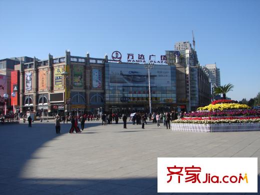 花浦小區(qū)配套圖中央大街萬達廣場