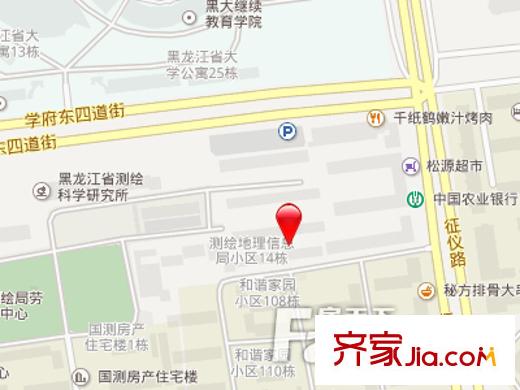 國測家屬樓交通圖 