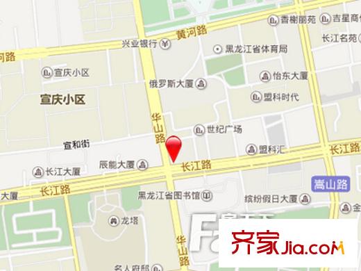 航空家屬小區(qū)交通圖 