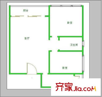 花蘭社區(qū) 戶型圖
