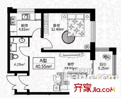 哈達(dá)新區(qū) 戶型圖