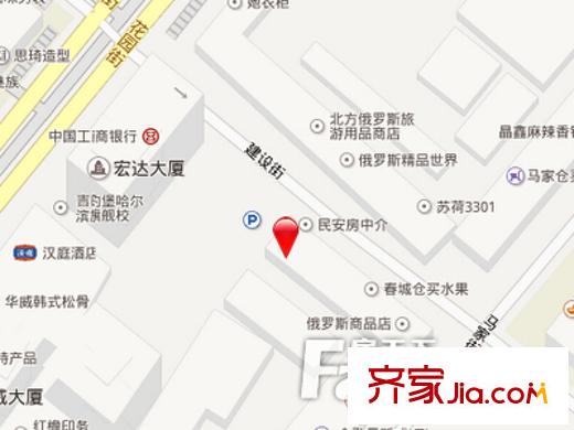 宏達(dá)花園交通圖 