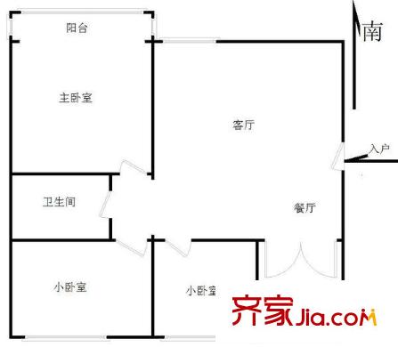 奮斗社區(qū) 戶型圖