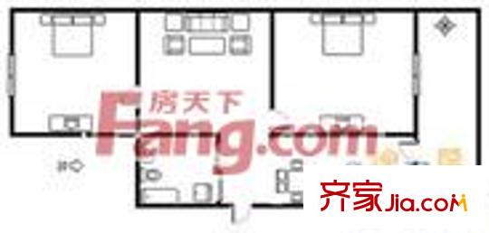 哈爾濱 豐巍馨園 戶型圖