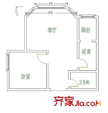 哈爾濱 華僑飯店 戶型圖