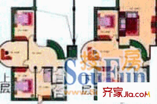 漢水路商住樓戶型圖6室4廳4衛(wèi)1廚