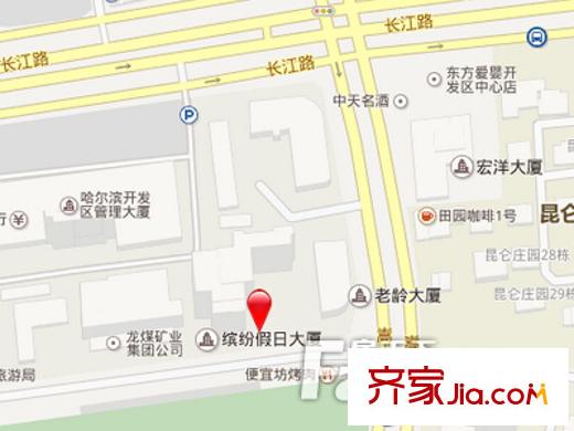 繽紛假日公寓交通圖 