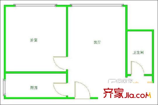 福怡花園 戶型圖