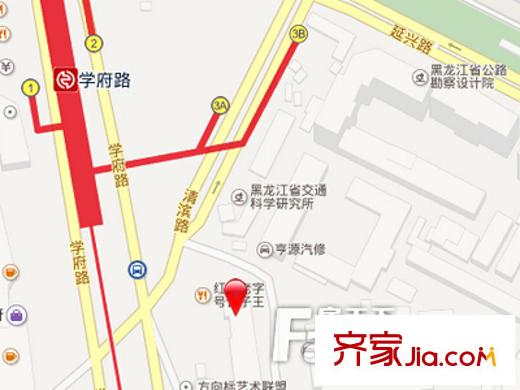 福怡花園交通圖 