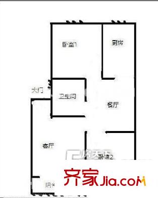 哈爾濱 東方家園小區(qū) 戶型圖