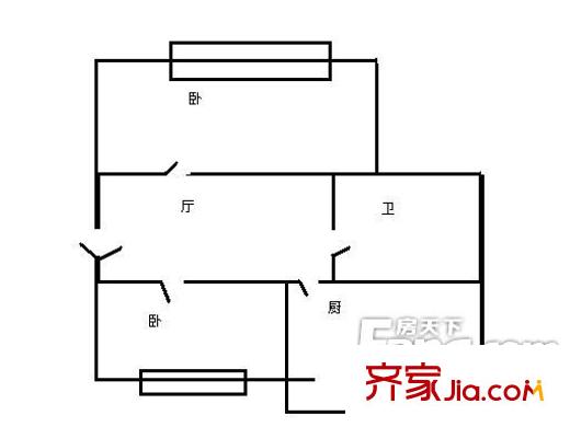 哈爾濱 東方家園小區(qū) 戶型圖