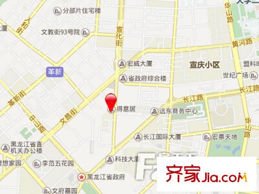 得意居交通圖 