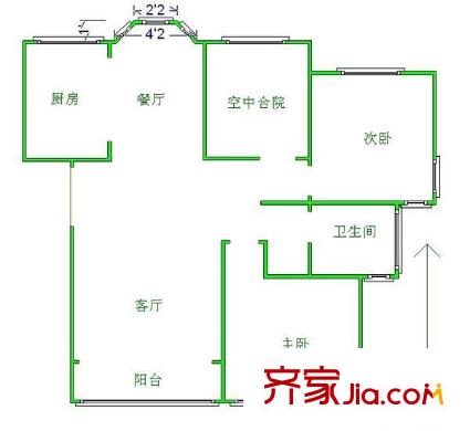信合大廈 戶型圖