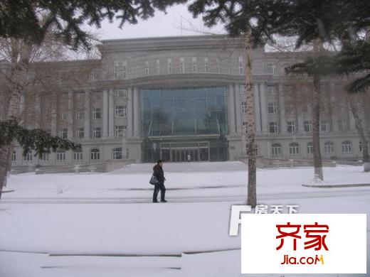省委黨校住宅樓外景圖哈爾濱  