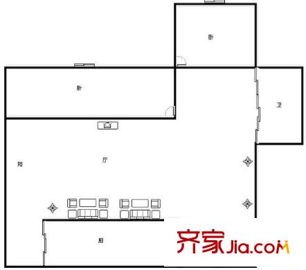 玉山公寓 戶型圖