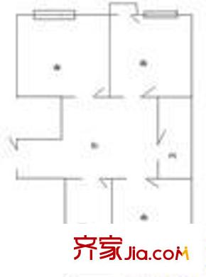  吉祥苑2室1廳1衛(wèi)1廚