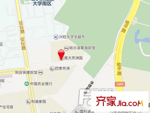黑大芳洲園交通圖 