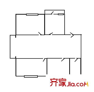 哈爾濱 黑大芳洲園 戶型圖