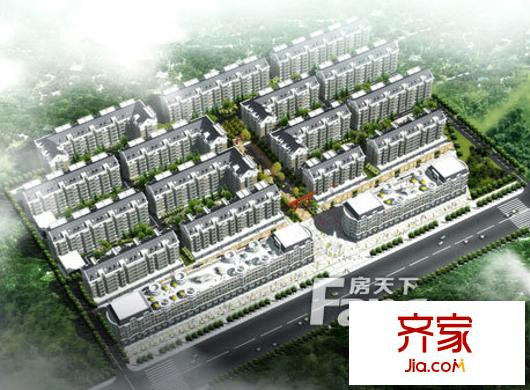 金泰藍郡三期外景圖 鳥瞰圖