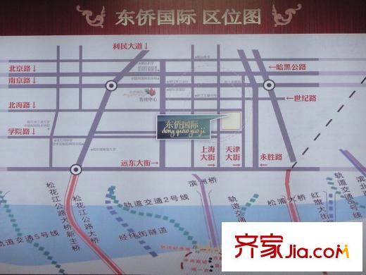 東僑國(guó)際交通圖區(qū)位圖