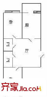 哈爾濱 電興小區(qū) 戶型圖