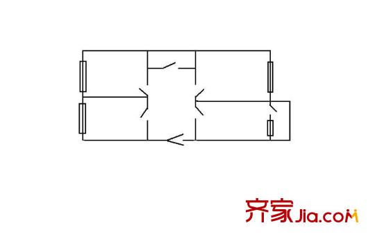 振興街51號小區(qū)戶型圖哈爾濱 師大附中振興街51號 戶型圖 2室1廳1衛(wèi)1廚