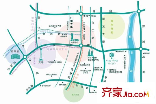 新松?茂樾山項目區(qū)位圖