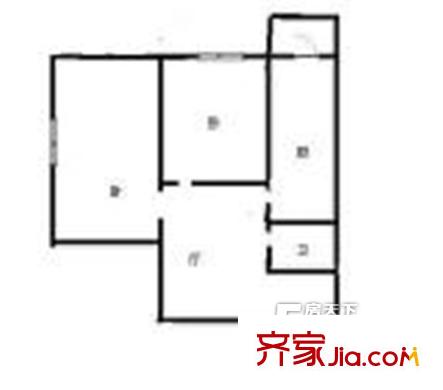 哈爾濱 電興小區(qū) 戶型圖