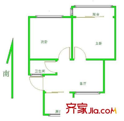 糖業(yè)研究所家屬樓 戶型圖