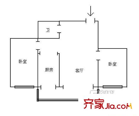 哈爾濱 長江名苑 戶型圖