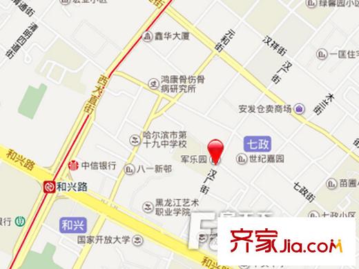 軍樂園交通圖  