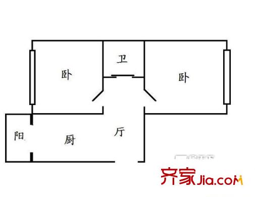 哈爾濱 林業(yè)設(shè)計(jì)院家屬樓 戶型圖