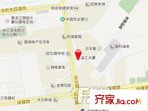 金匯大廈交通圖 