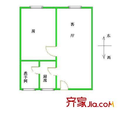 哈爾濱 科大工程家屬樓 戶(hù)型圖