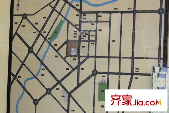 金豐優(yōu)豪斯小區(qū)交通圖區(qū)位圖（2012-6-8）