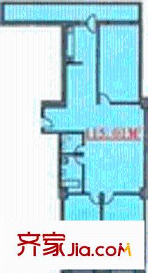 友聯(lián)綜合大廈戶型圖3室1廳2衛(wèi)1廚