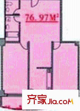 友聯(lián)綜合大廈戶型圖2室2廳2衛(wèi)1廚